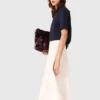 Kort topp i tjock crepe Kort topp i tjock crepe