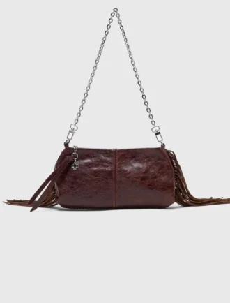 Lackläder Miss M Pouch-väska