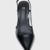 Lackläderslingbackpumps