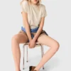 Lamé-T-shirt