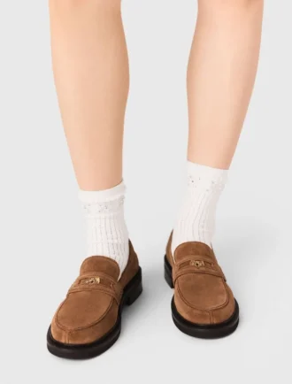 Loafers i mocka