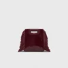 M Mini-bag i lackläder