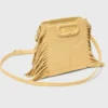 M Mini-bag i matt krackelerat läder