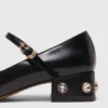 Mary Janes med klack och strass