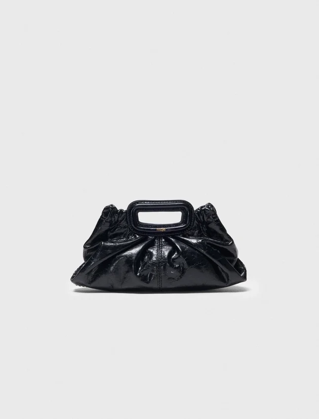 Milpli mini-clutch i krackelerat läder Milpli mini-clutch i krackelerat läder