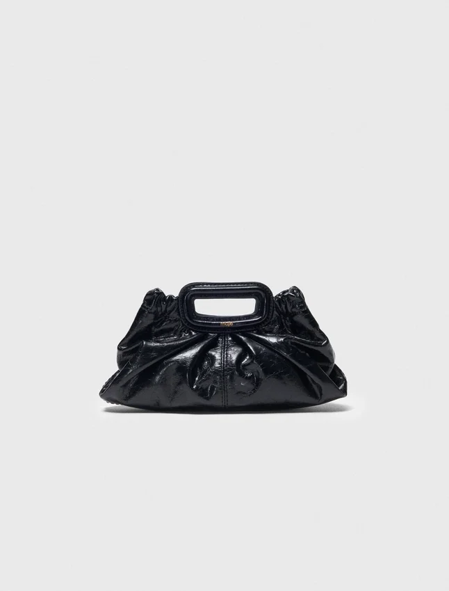 Milpli mini-clutch i krackelerat läder Milpli mini-clutch i krackelerat läder