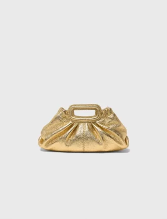 Milpli mini-clutch i metallicläder