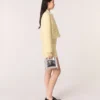 Mini M Bag i präglat läder med kedja