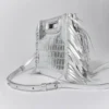 Mini M Bag i präglat läder med kedja