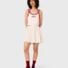 Mini-plisserad stickad kjol