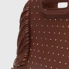 Mini-väska M Bag i läder med nitar Mini-väska M Bag i läder med nitar