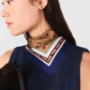 Bandana med blommönster Bandana med blommönster