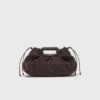 Mipli-clutch med bouclé-effekt Mipli-clutch med bouclé-effekt