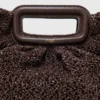 Mipli-clutch med bouclé-effekt Mipli-clutch med bouclé-effekt