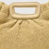 Mipli-clutch med bouclé-effekt Mipli-clutch med bouclé-effekt