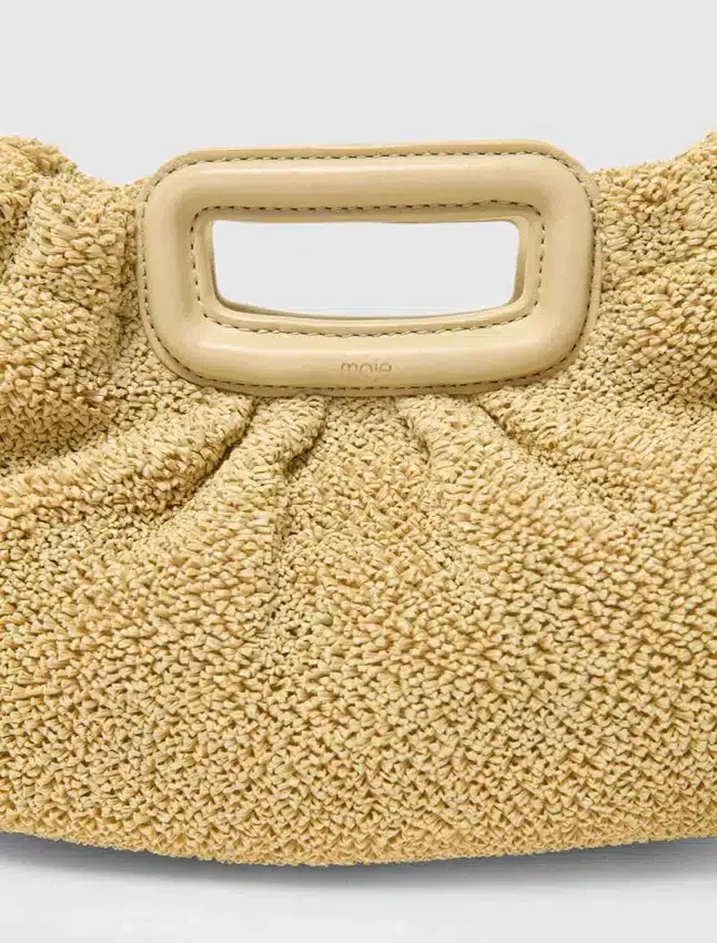 Mipli-clutch med bouclé-effekt Mipli-clutch med bouclé-effekt