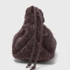 Mipli-clutch med bouclé-effekt Mipli-clutch med bouclé-effekt