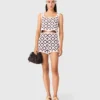 Mipli-clutch med bouclé-effekt Mipli-clutch med bouclé-effekt