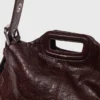 Miss M-bag i krackelerat läder