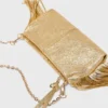 Miss M Metallic Pouch Bag Miss M Metallic Pouch Bag