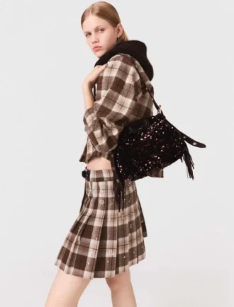 Miss M mini-väska med paljetter