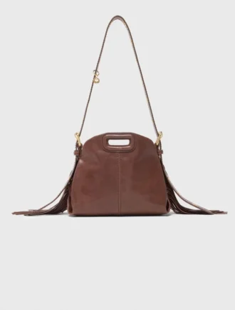 Miss M miniväska i vintage-läder