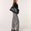 Miss M XL-väska i slätt läder Miss M XL-väska i slätt läder