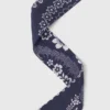 Mönstrat hårband med twill Mönstrat hårband med twill