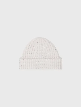 Mössa i ull och strass Mössa i ull och strass