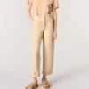 Platta sandaler med raffiaeffekt Platta sandaler med raffiaeffekt