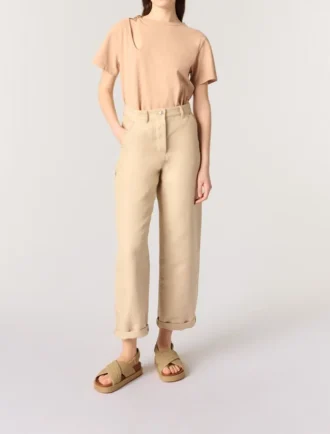 Platta sandaler med raffiaeffekt Platta sandaler med raffiaeffekt