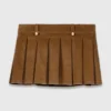 Plisserad minikjol i corduroy Plisserad minikjol i corduroy