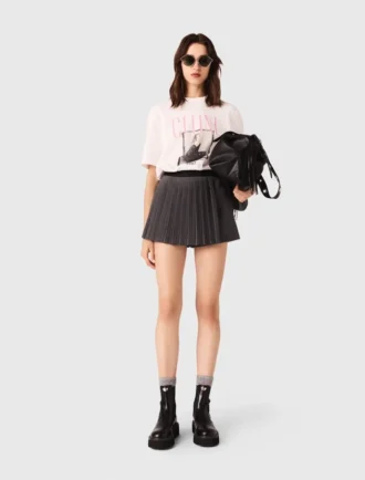 Plisserad skort