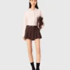 Plisserad skort