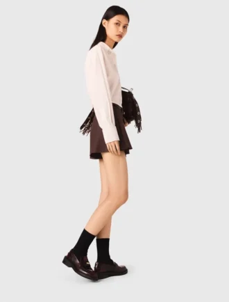 Plisserad skort