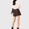 Plisserad skort