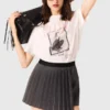 Plisserad skort Plisserad skort