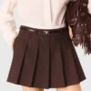 Plisserad skort