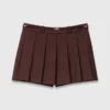 Plisserad skort