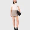 Plisserad skort med strass Plisserad skort med strass