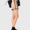 Plisserad skort med strass Plisserad skort med strass