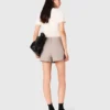 Plisserad skort med strass Plisserad skort med strass