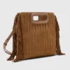 Quiltad M Bag i mocka Quiltad M Bag i mocka