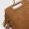 Quiltad M Bag i mocka Quiltad M Bag i mocka