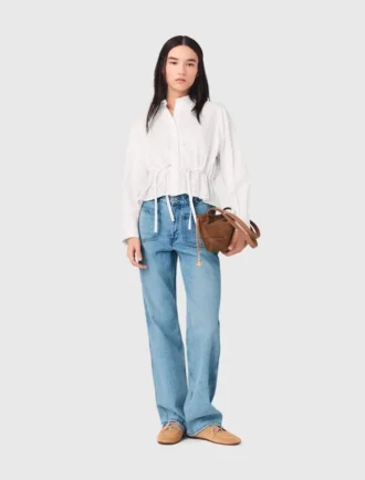Raka jeans med kedjor