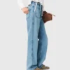Raka jeans med kedjor