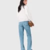 Raka jeans med kedjor