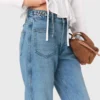 Raka jeans med kedjor