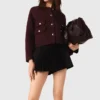 Raka plisserade shorts