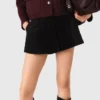 Raka plisserade shorts
